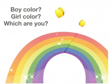 Boy color? Girl color? Which are you?