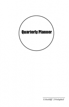 Quarterly Planner