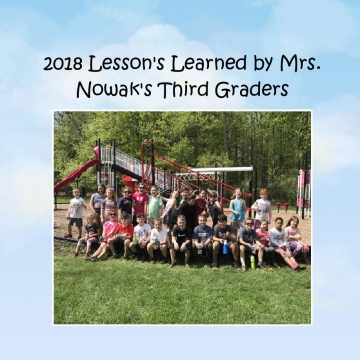 Lessons Learned by Mrs. Nowak's