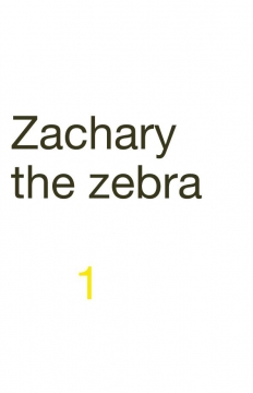 Zachary the zebra