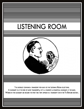 Listening Room Transcript