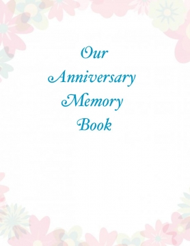 Anniversary Memory Book