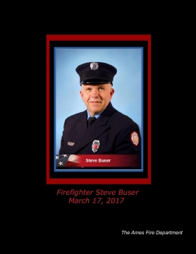 Firefighter Steve Buser March 17, 2017