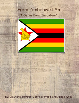 From Zimbabwe I Am