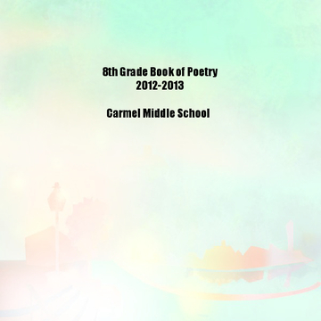 1st and 3rd block Poetry Book