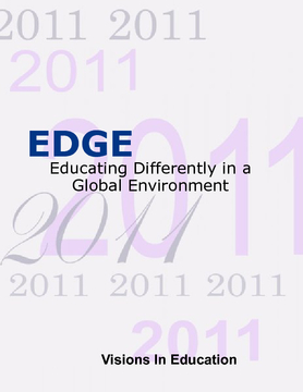 EDGE 2011/2012 Yearbook
