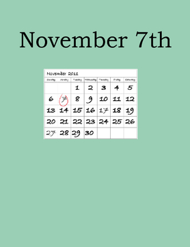 November 7th