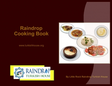 Little Rock Raindrop Turkish House Cooking Book