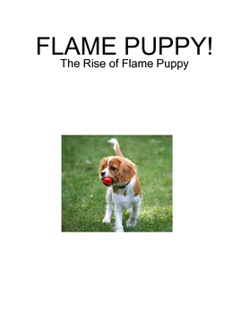 FLAME PUPPY!
