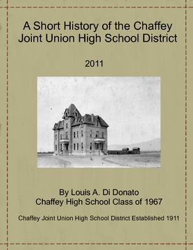 A Short History of the Chaffey Joint Union High School District