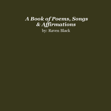 Book of Poetry by R Black
