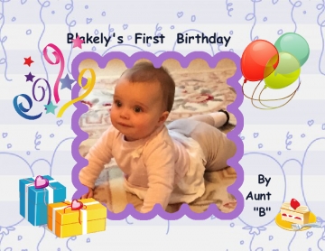 Blakely's First Birthday