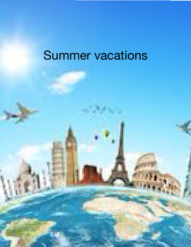 Summer vacations