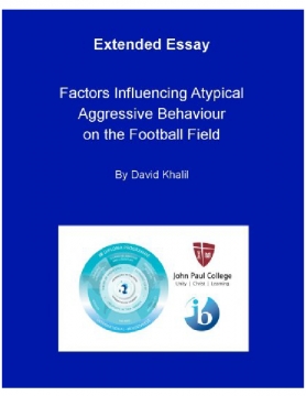 “What are the possible factors influencing atypical aggressive behaviour on the football field?”