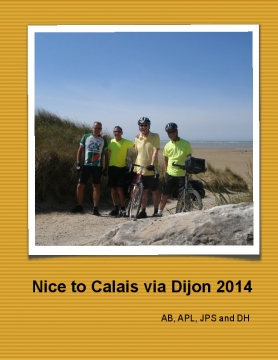 Nice to Calais via Dijon 2014