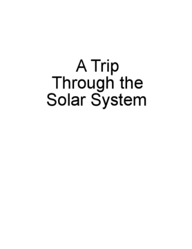 Solar System Travel Brochure