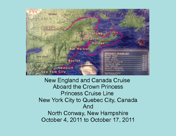New England Cruise 2011
