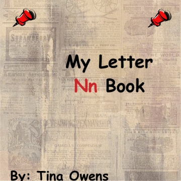 My Letter Nn Book