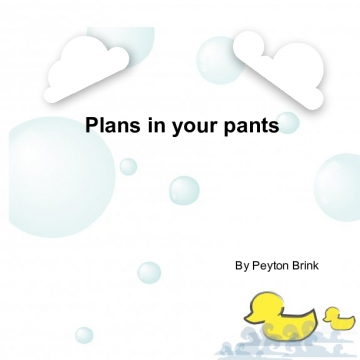 Plans in your pant