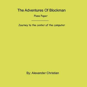 The Adventures of Blockman