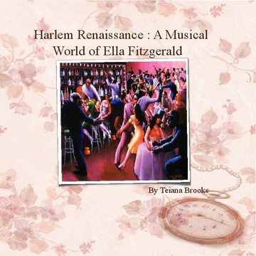The Harlem Renaissance : A Musical World of Ella Fitzgerald
