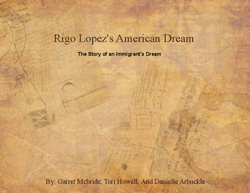 Rigo Lopez's  American Dream