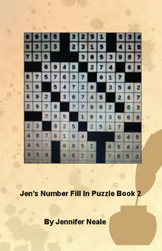 Jen's Number Fill In Puzzle Book 2