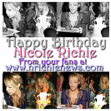 Happy Birthday Nicole Richie