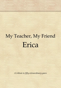 My Teacher, My Friend Erica