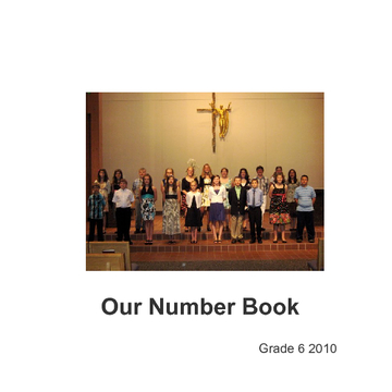 Our Number Book