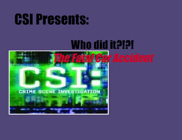 My CSI Project