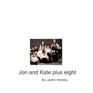 Jon and Kate plus eight