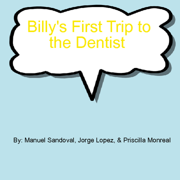 Billy's First Trip to the Dentist