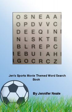 Jen's Sports Movie Themed Word Search Book