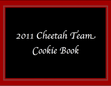 2011 Cheetah Team Cookie Book