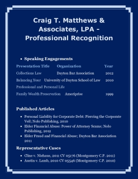 Craig T. Matthews & Associates, LPA