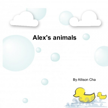 Alex's animals