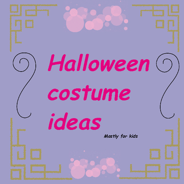 Halloween costume ideas