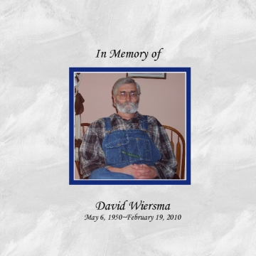 Memories of David--Softcover