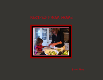 RECIPES FROM HOME