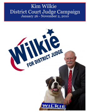 Kim Wilkie District Judge Campaign