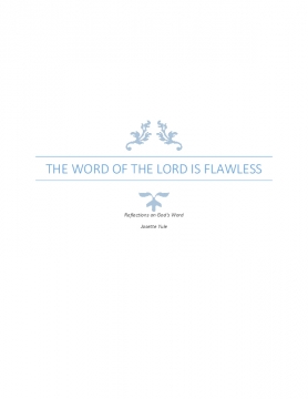 The Word of the Lord is flawless