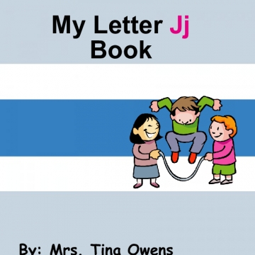 My Letter Jj Book
