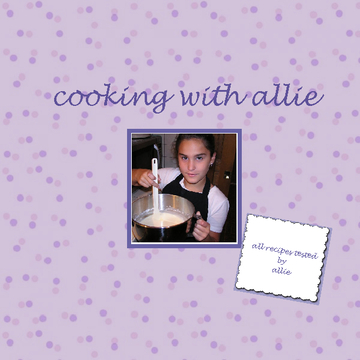 cooking with allie