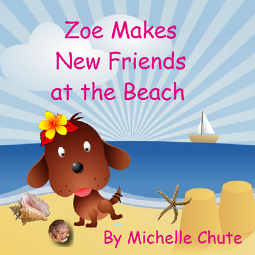 Zoe Makes New Friends at the Beach