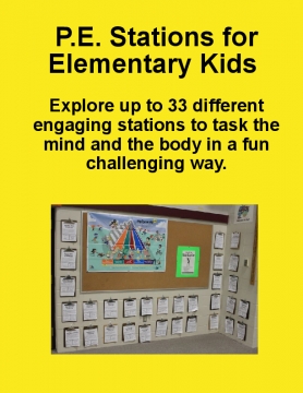 P.E. Stations for Elementary Kids