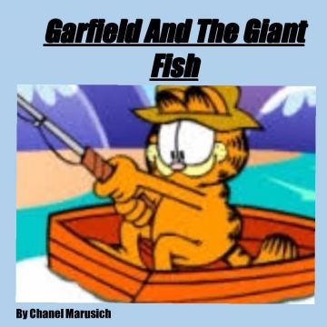 Garfield and the giant fish
