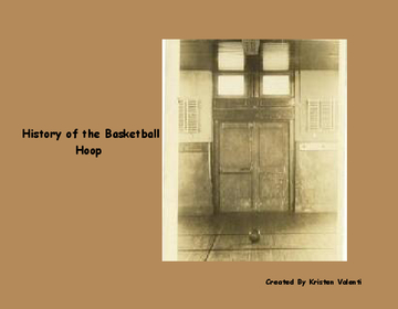 History of the Basketball Hoop