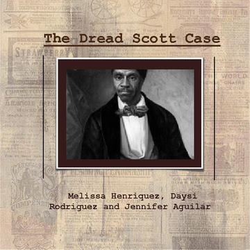 "The Dread Scott Case"