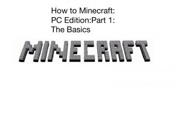 How to Minecraft